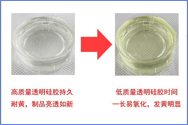 高透硅膠制品發(fā)黃，你可接受？